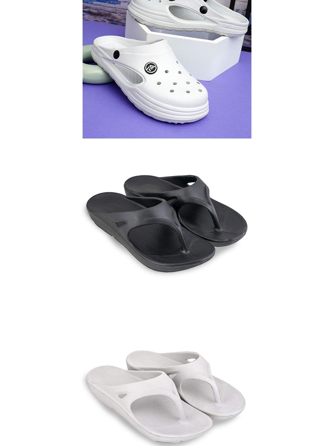 Feel alive Set Of 3 Ultra-Comfortable Clogs - view 1