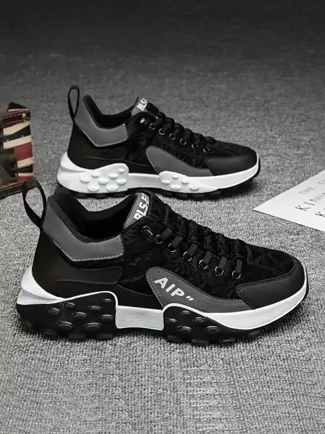 AMICO Men Mesh Lace Ups Training or Gym Non-Marking Sports Shoes - view 1