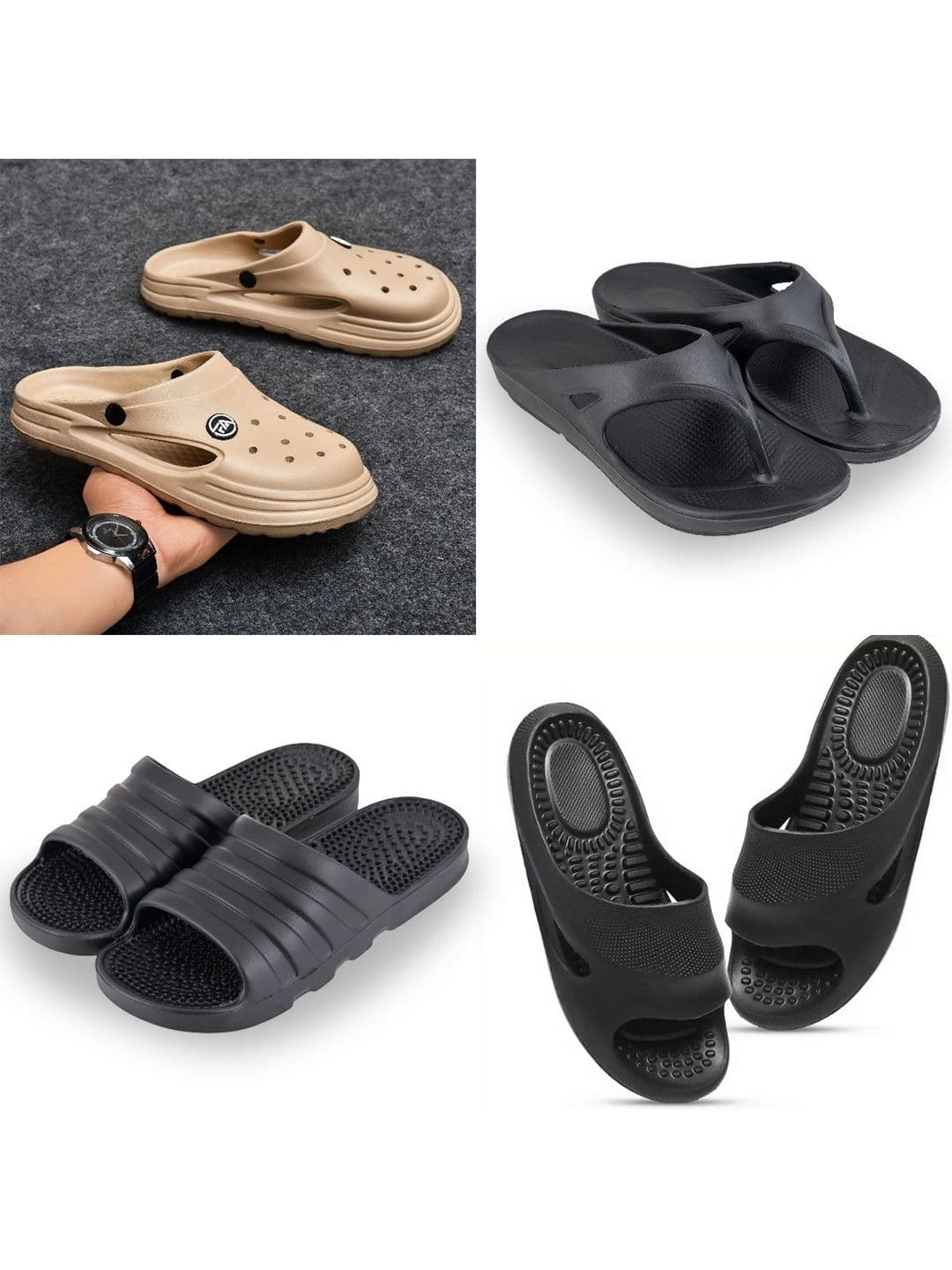 Feel alive Set Of 4 Ultra-Comfortable Lightweight Sliders - view 1