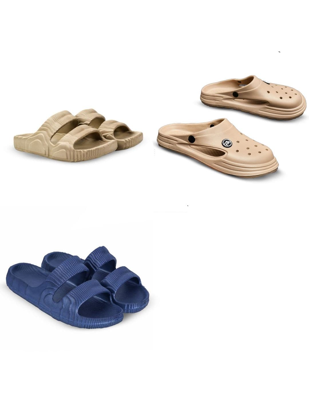 Feel alive Set Of 3 Slip-On Clogs - view 1