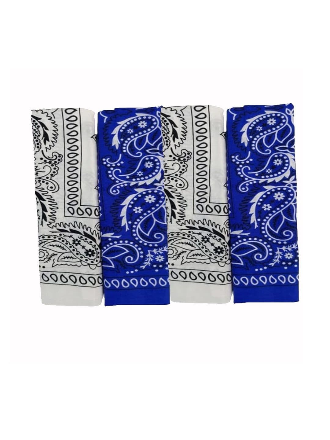 Navkar Crafts Pack of 4 Cotton Paisley Bandana Headband - view 1