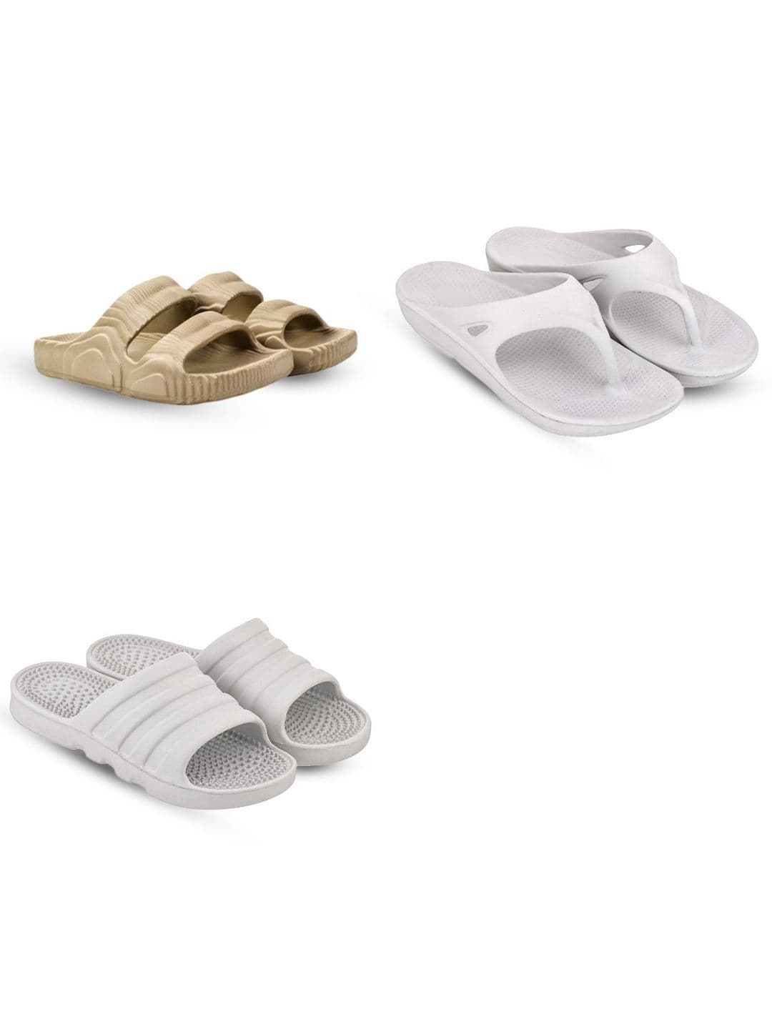 Feel alive Men Set of 3 Lightweight Sliders - view 1