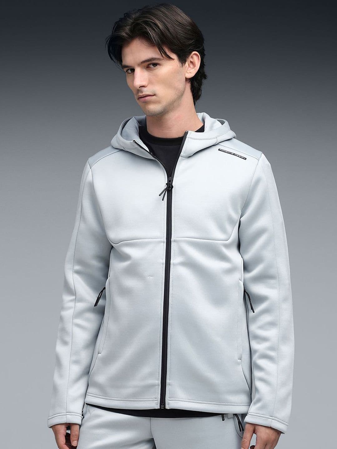 PUMA Motorsport Porsche Design Men?s Hooded Sweat Jacket - view 1