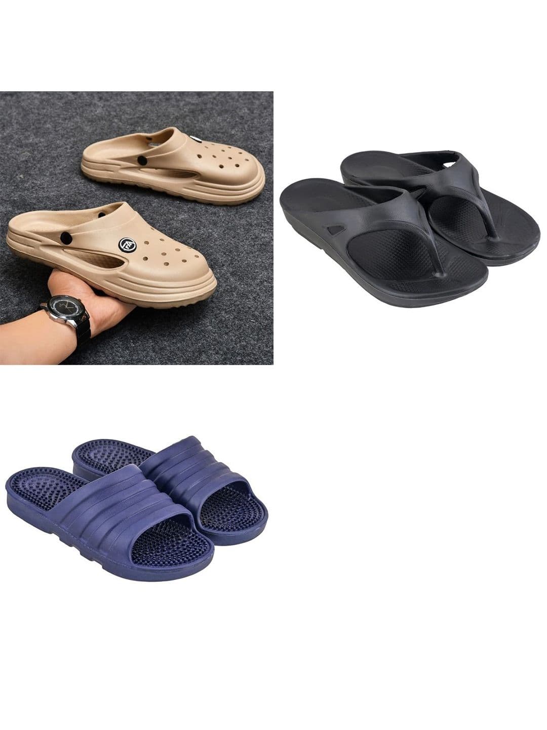 Feel alive Set Of 3 Ultra-Comfortable Clogs - view 1