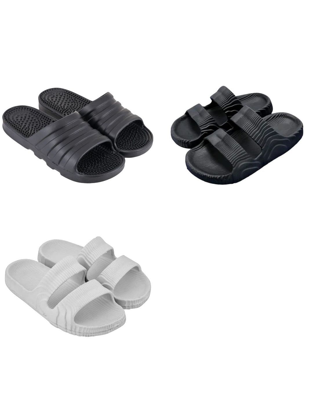 Feel alive Men Set of 3 Lightweight Flip Flops - view 1