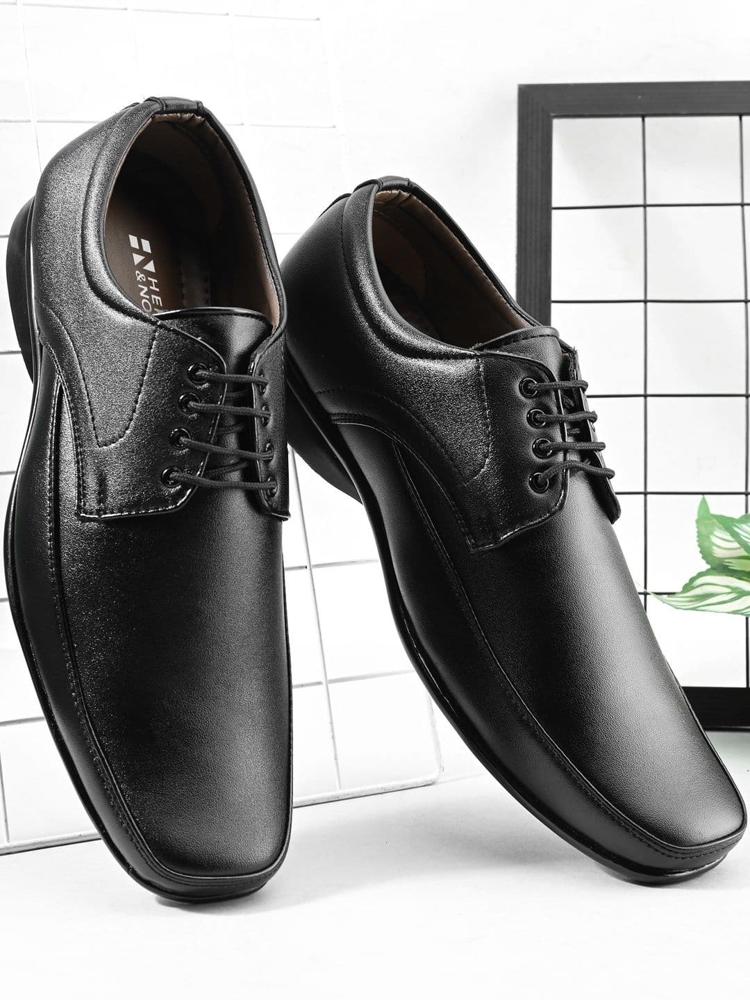 HERE&NOW Round Toe Derbys Formal Shoes - view 1