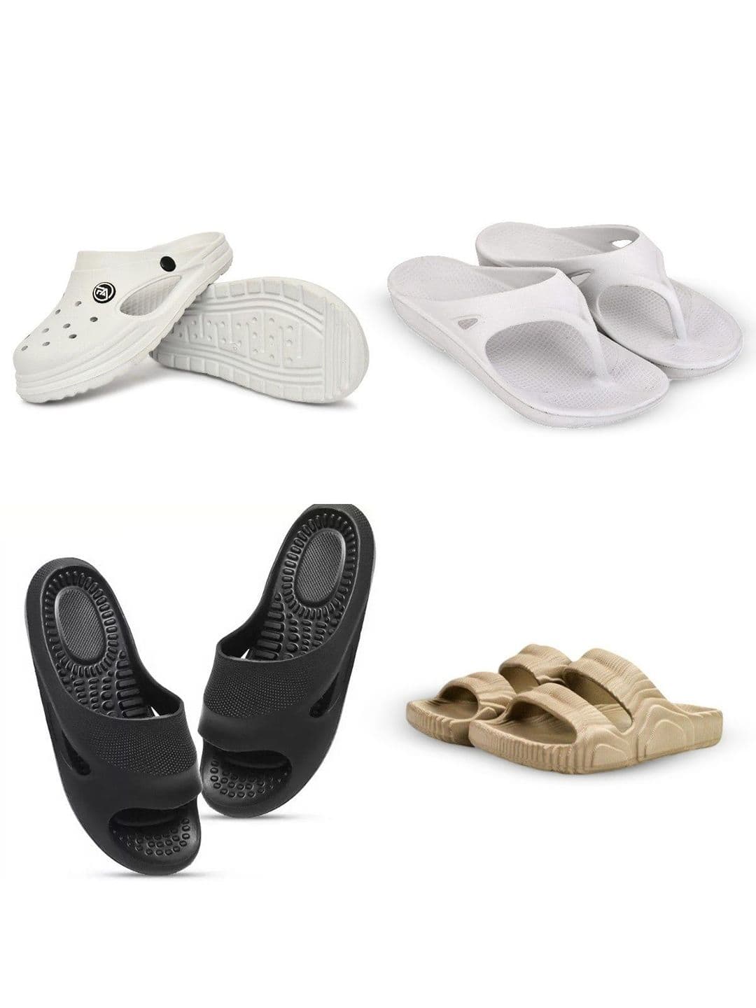 Feel alive Set Of 4 Ultra-Comfortable & Lightweight Clogs - view 1