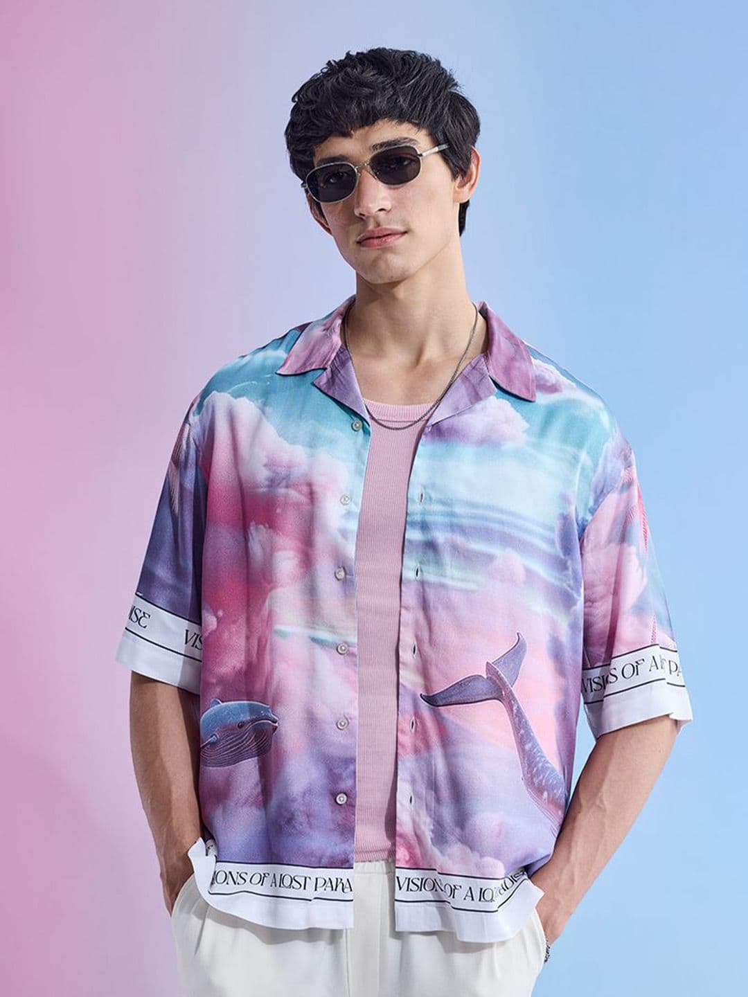Snitch Utopia Horizon Relaxed Fit Resort Shirt - view 1