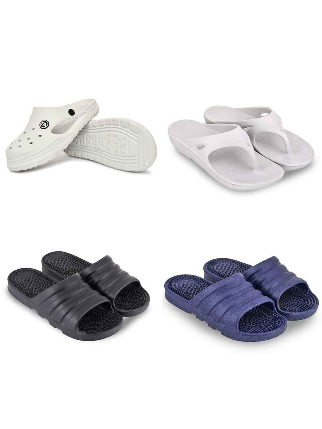 Feel alive Men Set Of 4 Lightweight Sliders - view 1