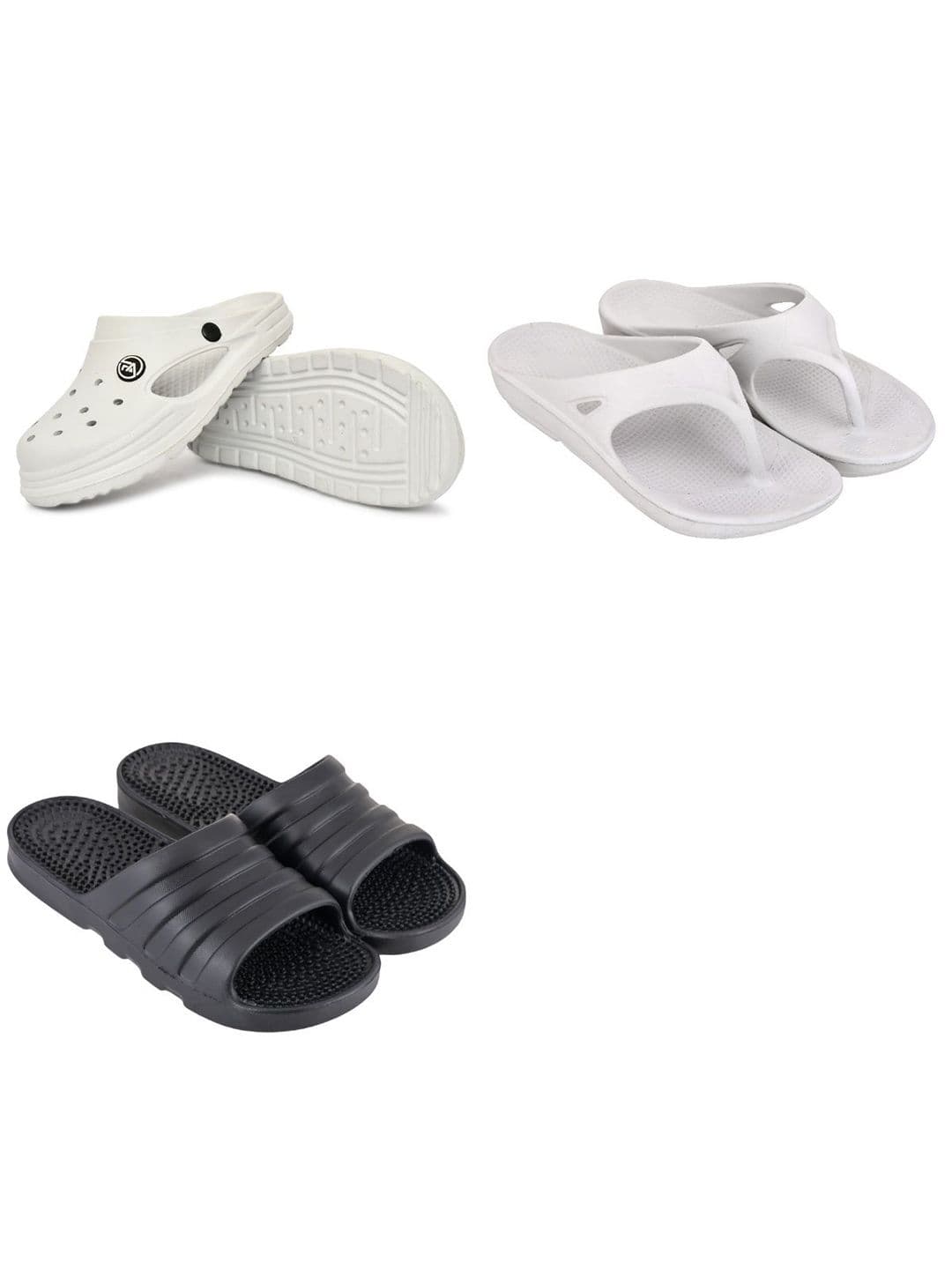 Feel alive Men Set of 3 Lightweight Sliders - view 1