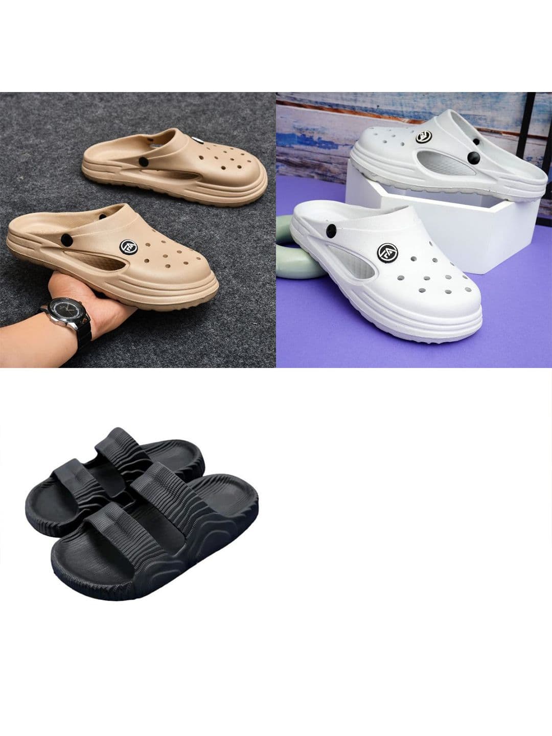 Feel alive Set Of 3 Ultra-Comfortable Clogs - view 1