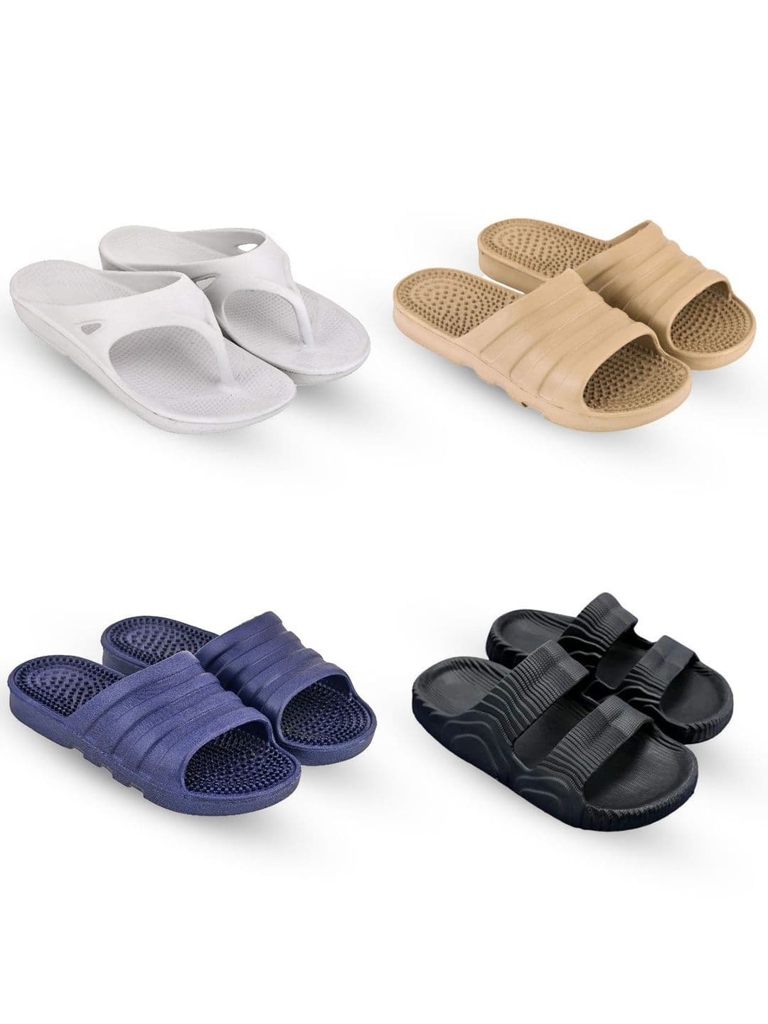 Feel alive Set Of 4 Slip-On Clogs - view 1