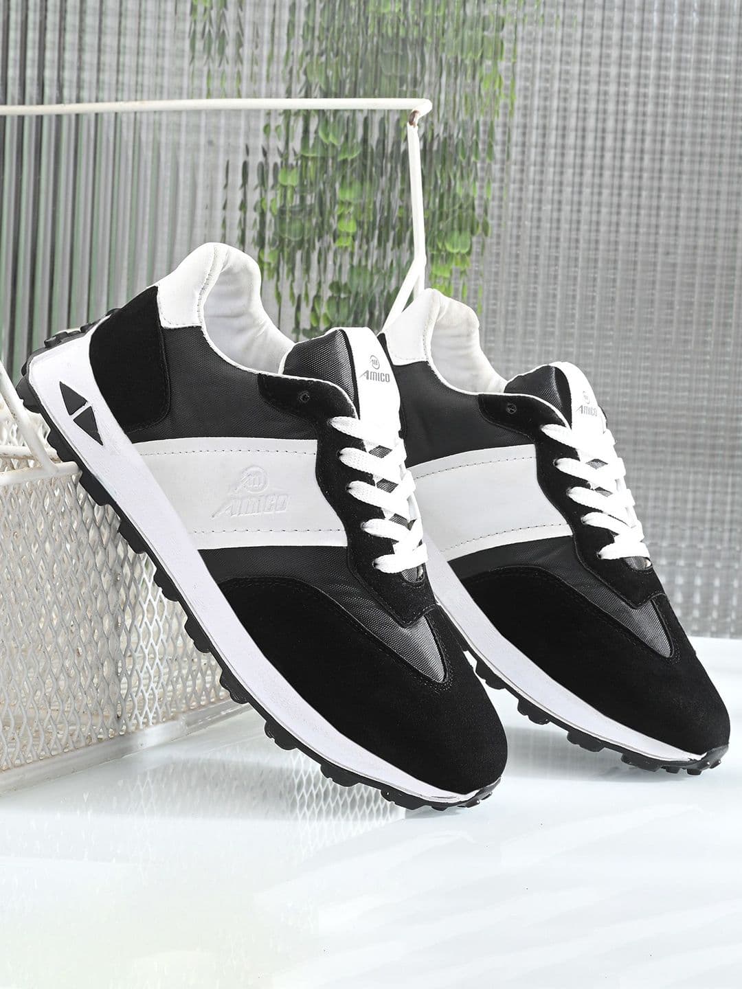 AMICO Men Mesh Colourblocked Running Sports Shoes - view 1
