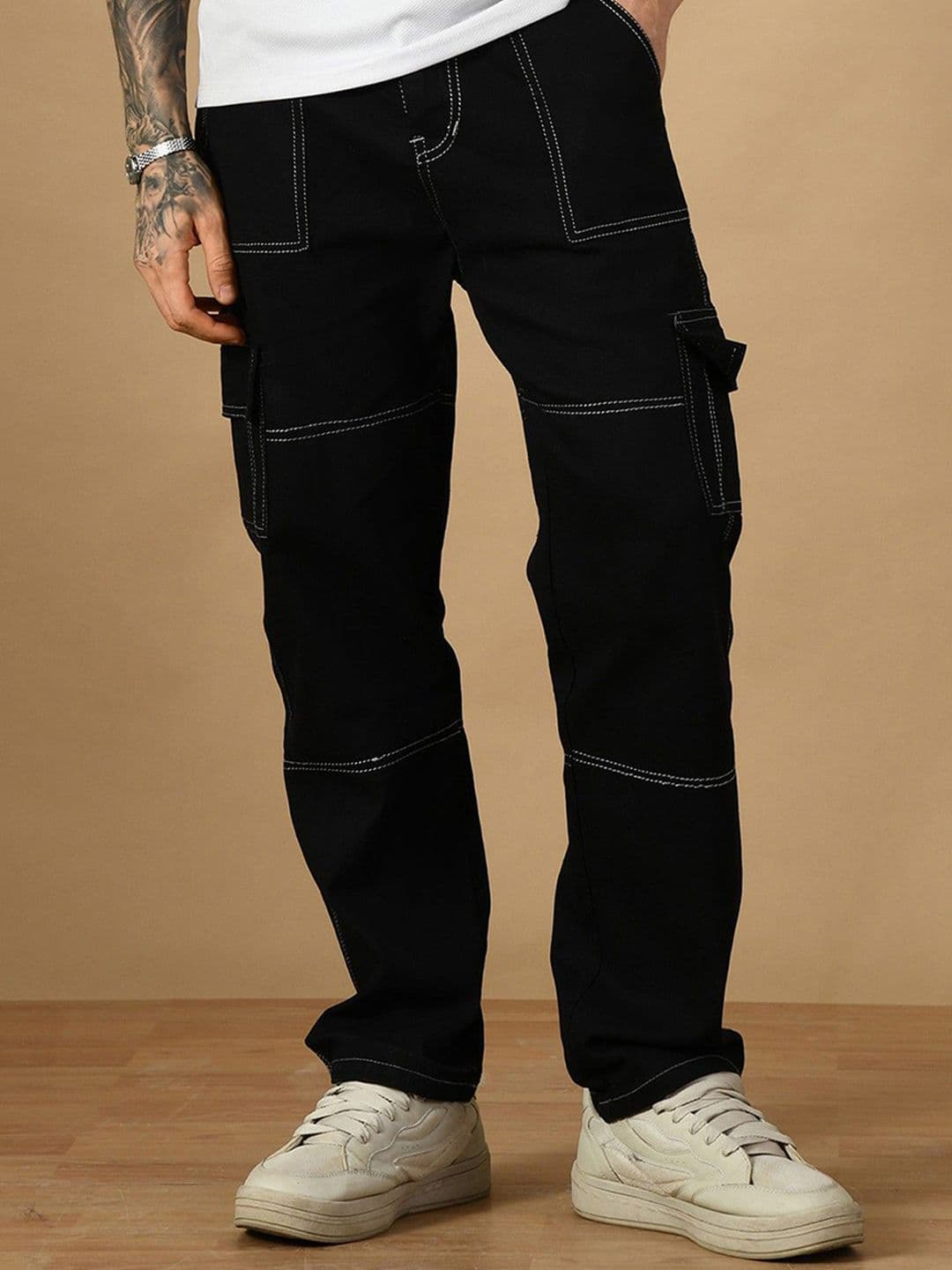 MaverIQ Men Classic Straight Fit Mid-Rise Jeans - view 1