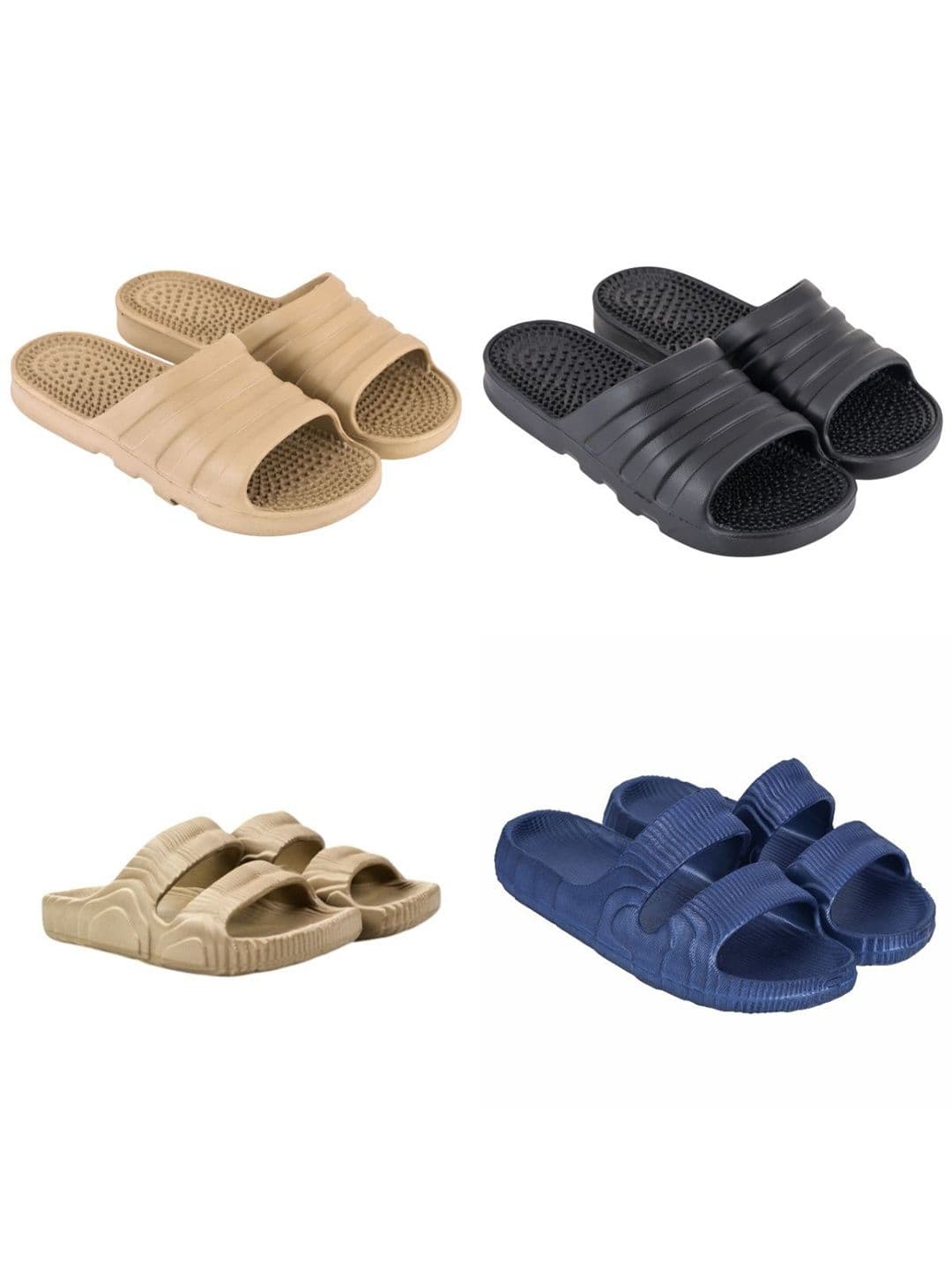 Feel alive Set of 4 Ultra-Comfortable Lightweight Sliders - view 1