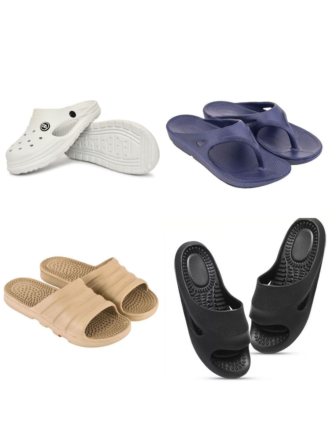 Feel alive Set of 4 Ultra-Comfortable Lightweight Sliders - view 1