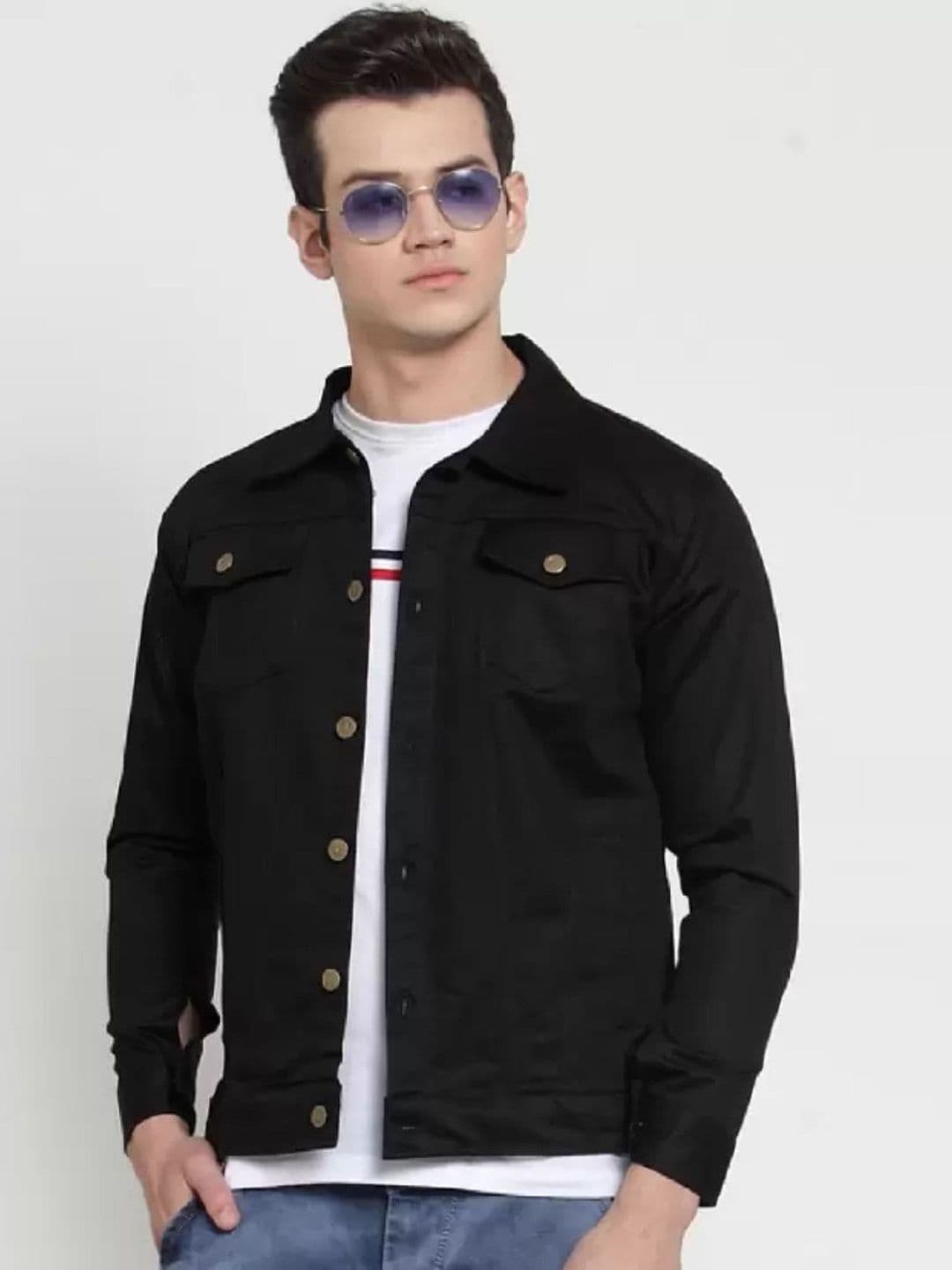 MaverIQ Regular Fit Denim Jacket - view 1