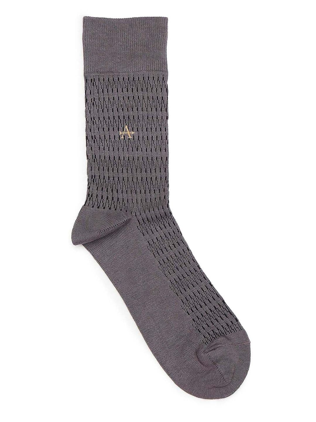 Arrow Men Patterned Pure Cotton Calf-Length Socks - view 1