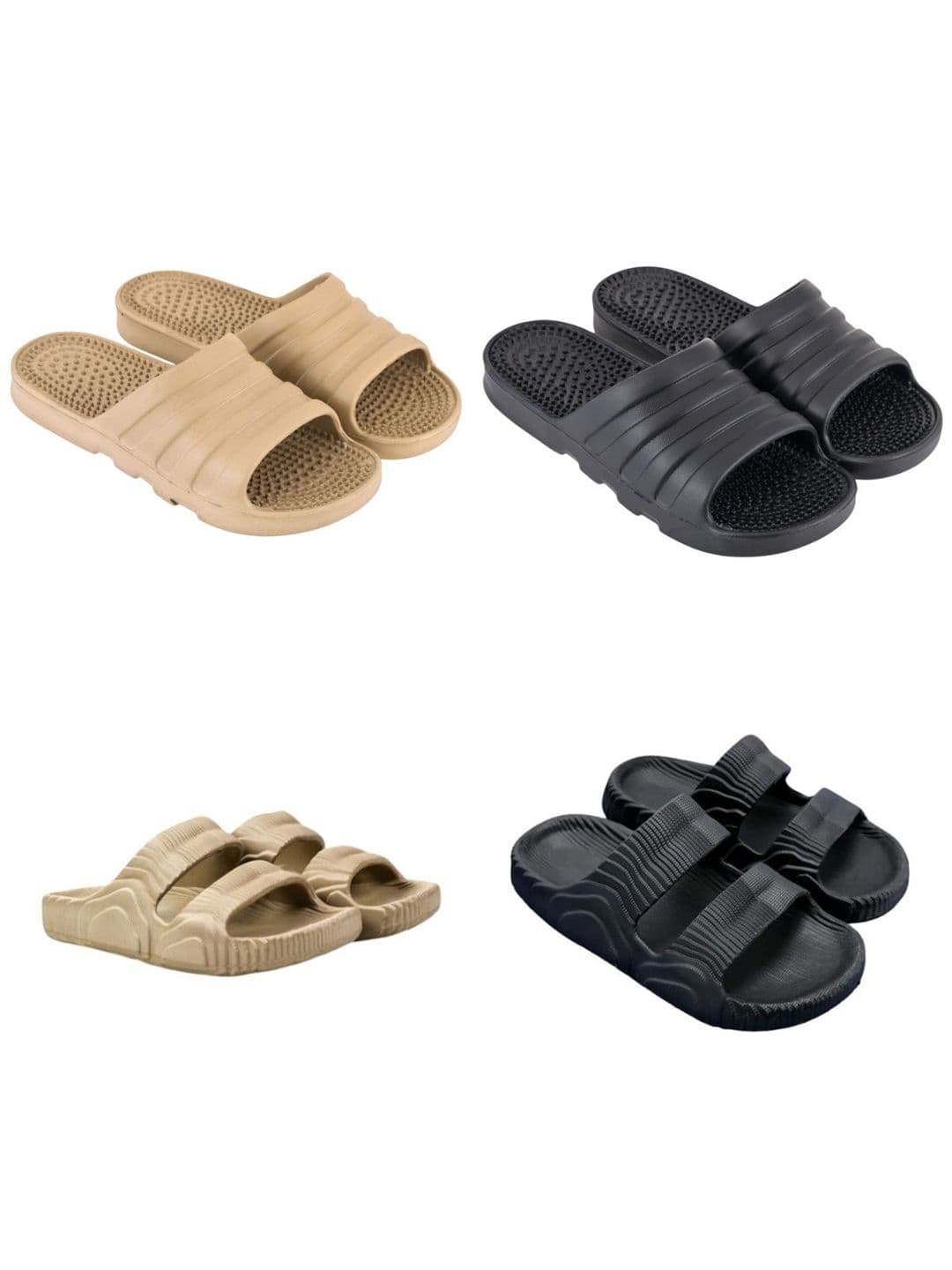 Feel alive Set of 4 Ultra-Comfortable Lightweight Sliders - view 1