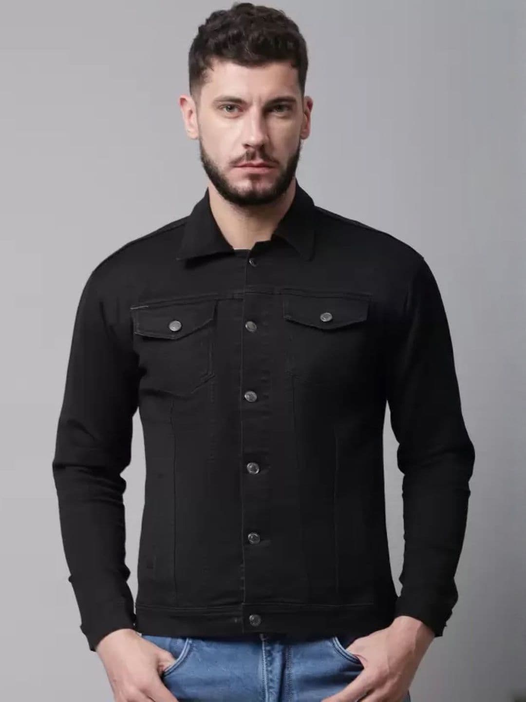 Mevan Men Outdoor Denim Jacket - view 1