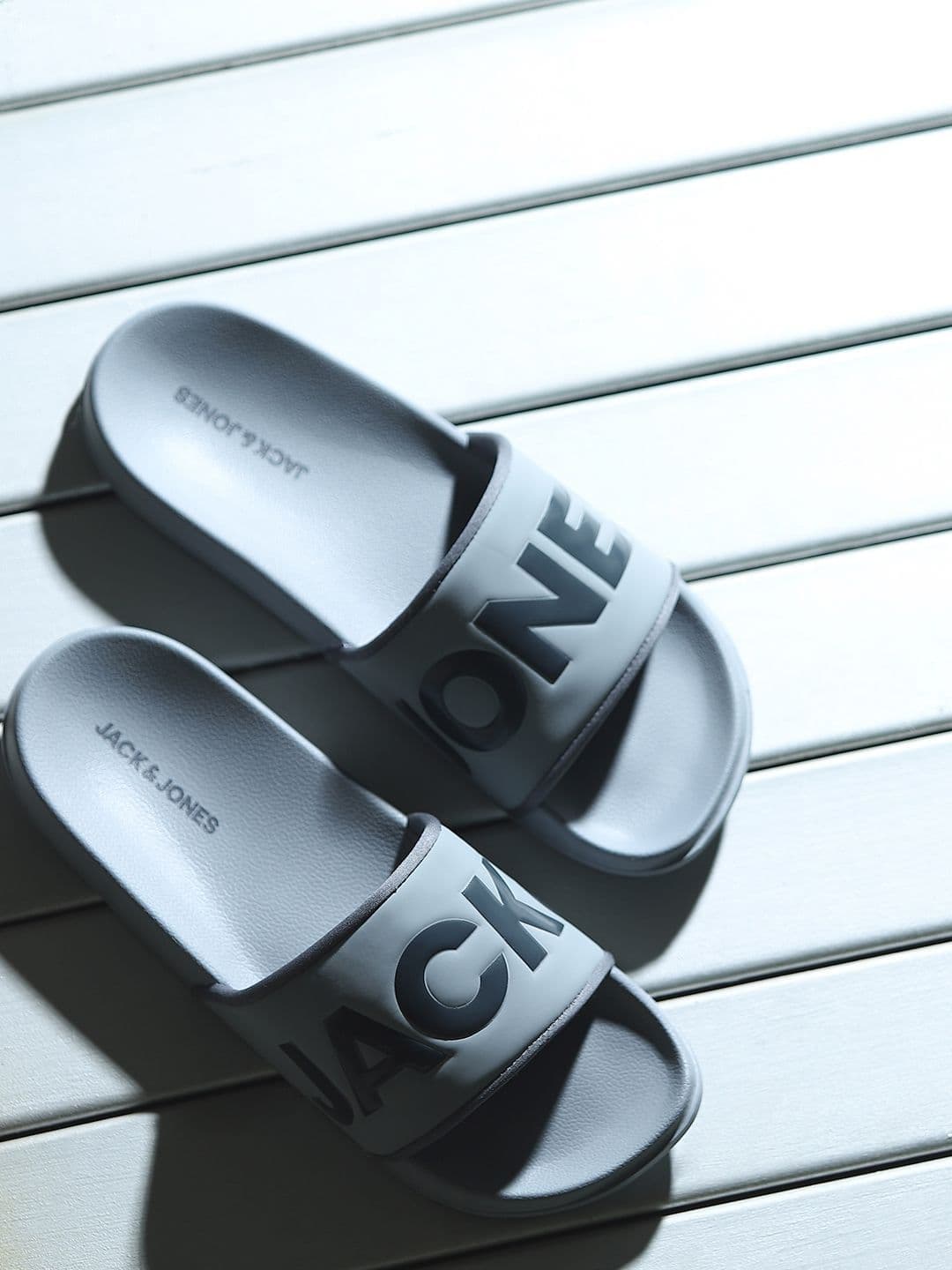 Jack & Jones Men Big Logo Ultimate Self Design Sliders - view 1
