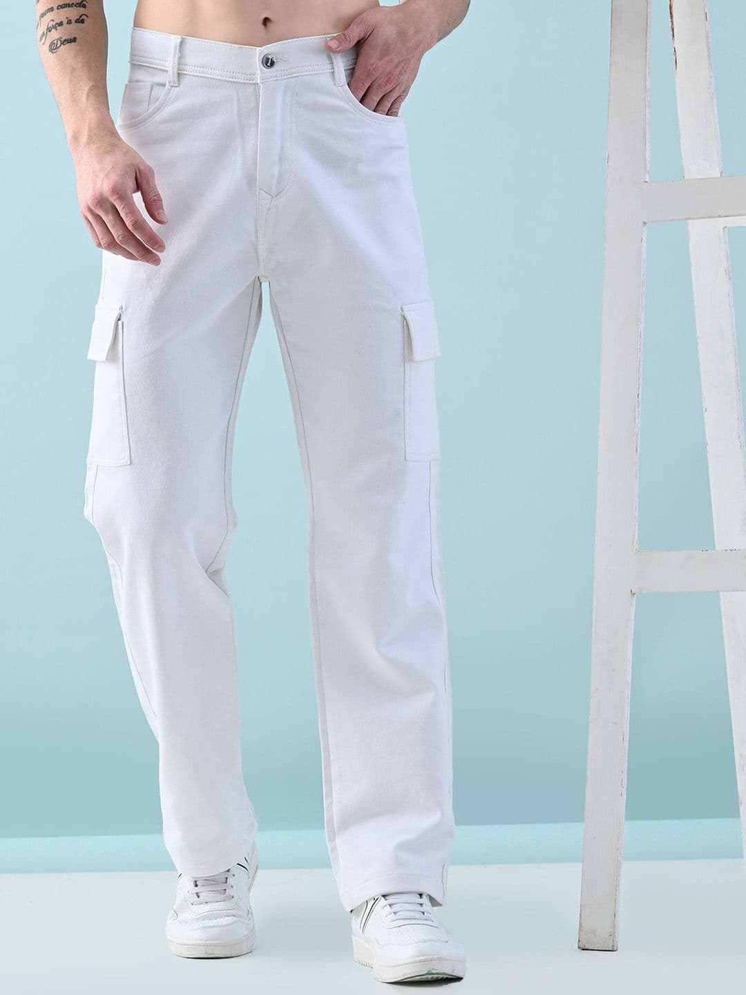 MaverIQ Men Classic Boyfriend Fit Mid-Rise Stretchable Jeans - view 1
