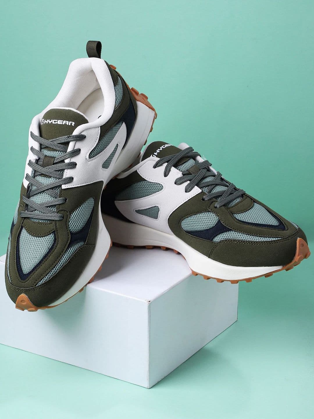 Hygear Men Colourblocked Orthotic Friendly Sneakers - view 1
