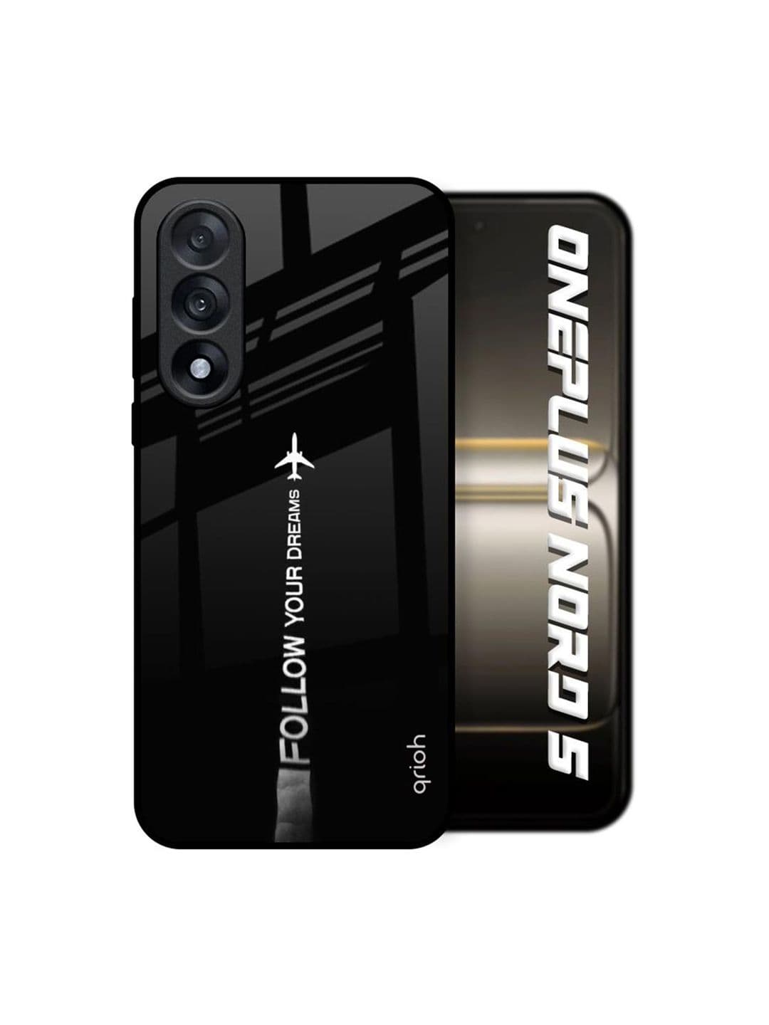 QRIOH Follow Your Printed Silicone OnePlus Nord 5 5G Back Case