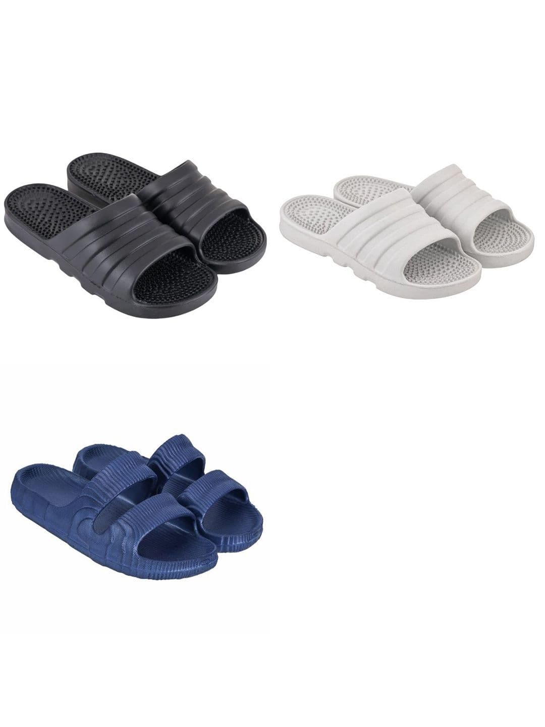 Feel alive Men Set of 3 Lightweight Flip Flops - view 1