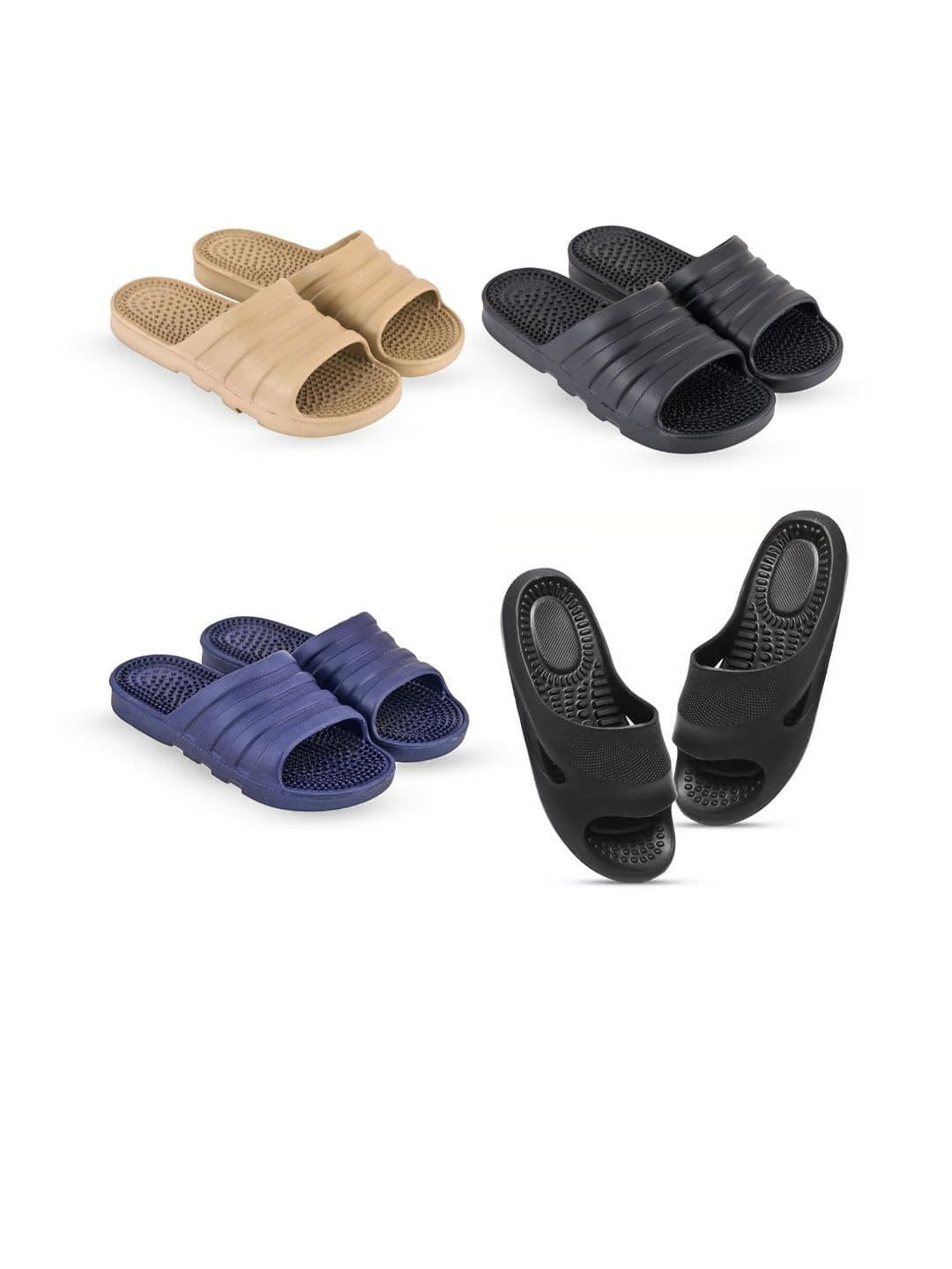 Feel alive Set Of 4 Ultra-Comfortable & Lightweight Sliders - view 1