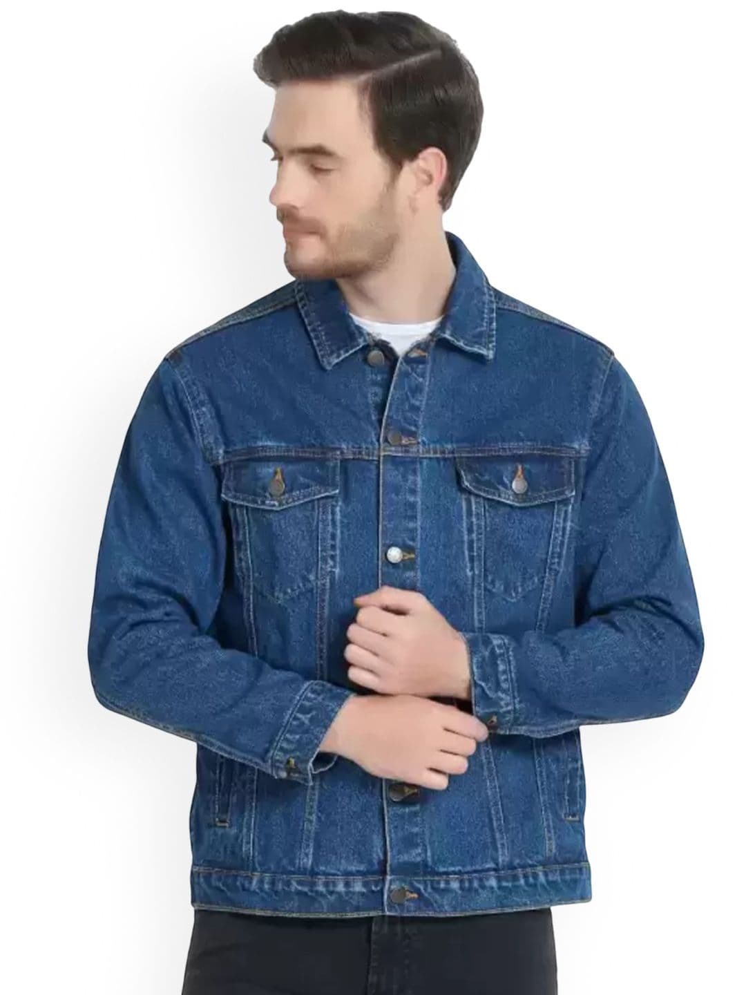 MaverIQ Regular Fit Denim Jacket - view 1