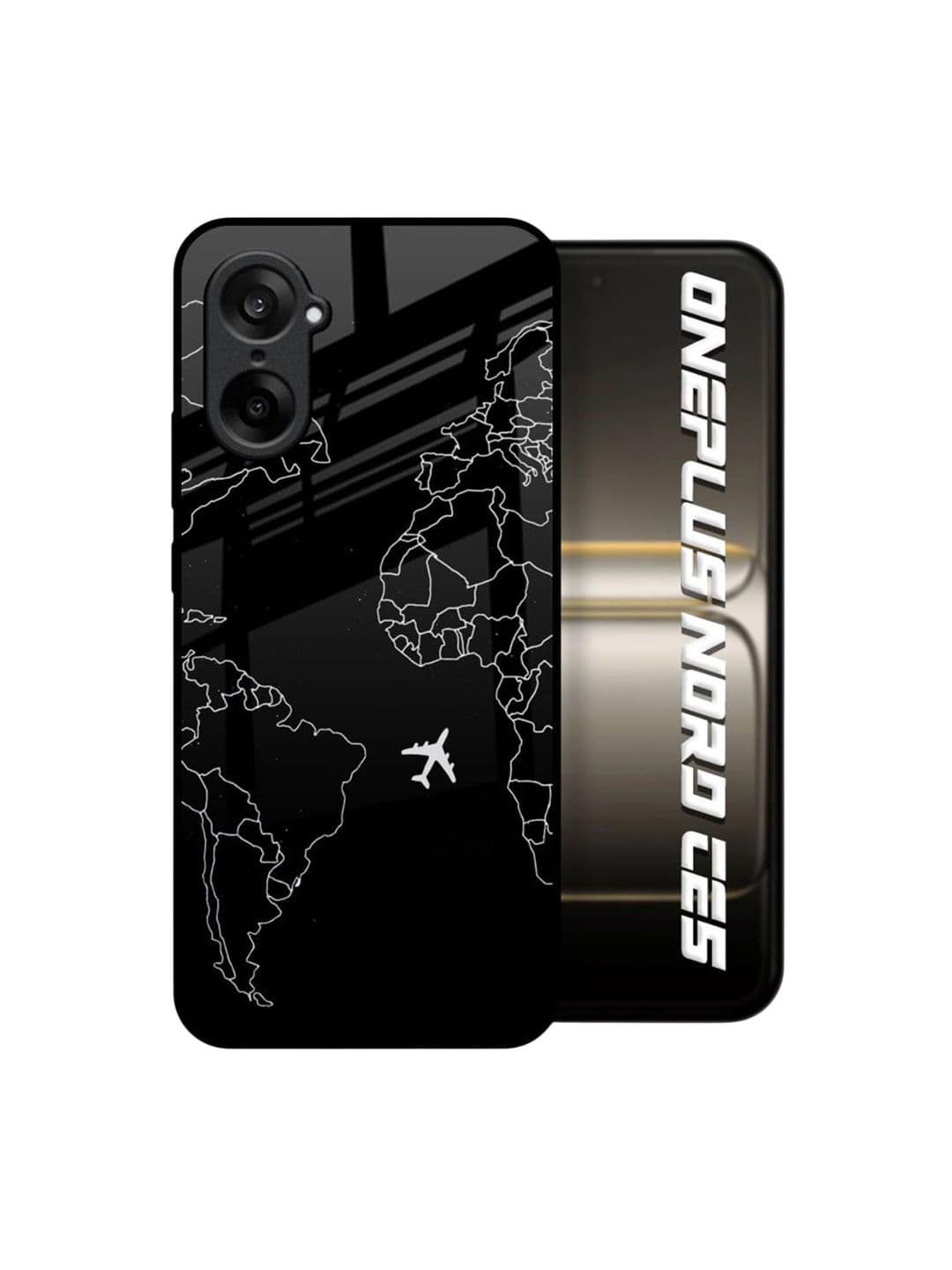QRIOH Qrioh Dark Fly Glass Case for OnePlus Nord CE5 5G