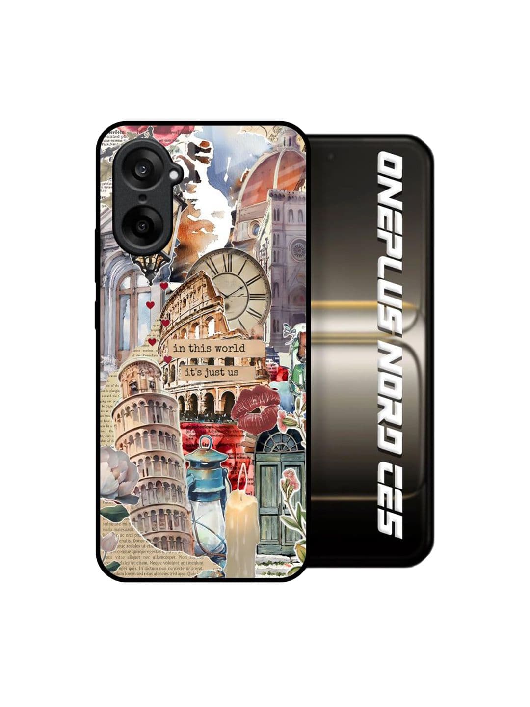 QRIOH Quirky Printed OnePlus Nord CE5 5G Silicone Back Case