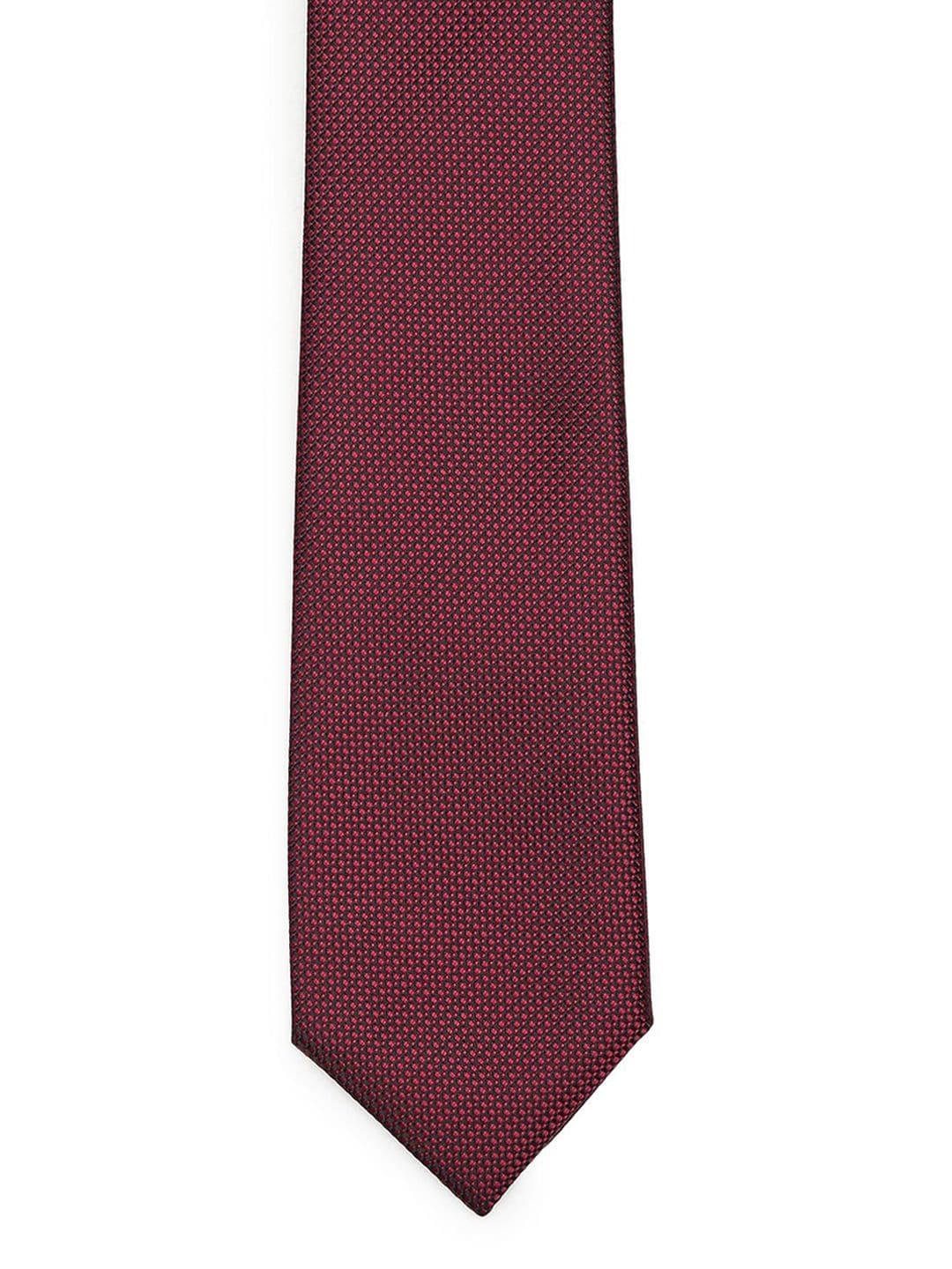 Arrow Men Geometric Dobby Reversible Broad Tie - view 1