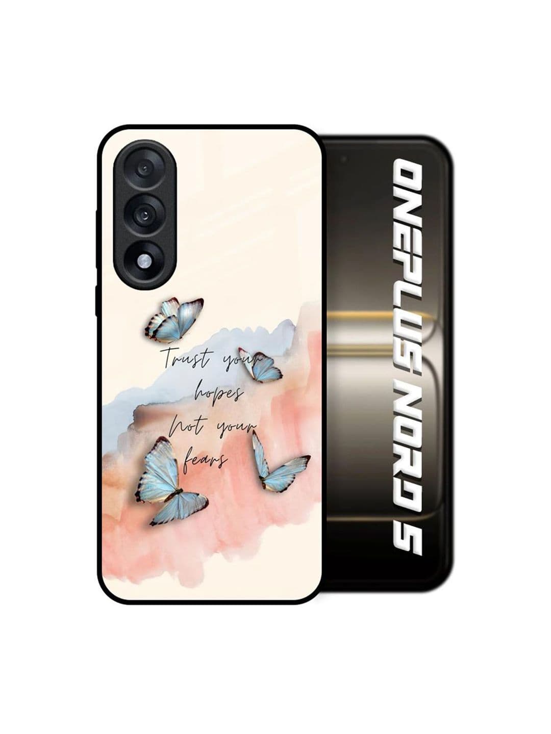 QRIOH Typography Printed OnePlus Nord 5 5G Back Case Mobile Accessories