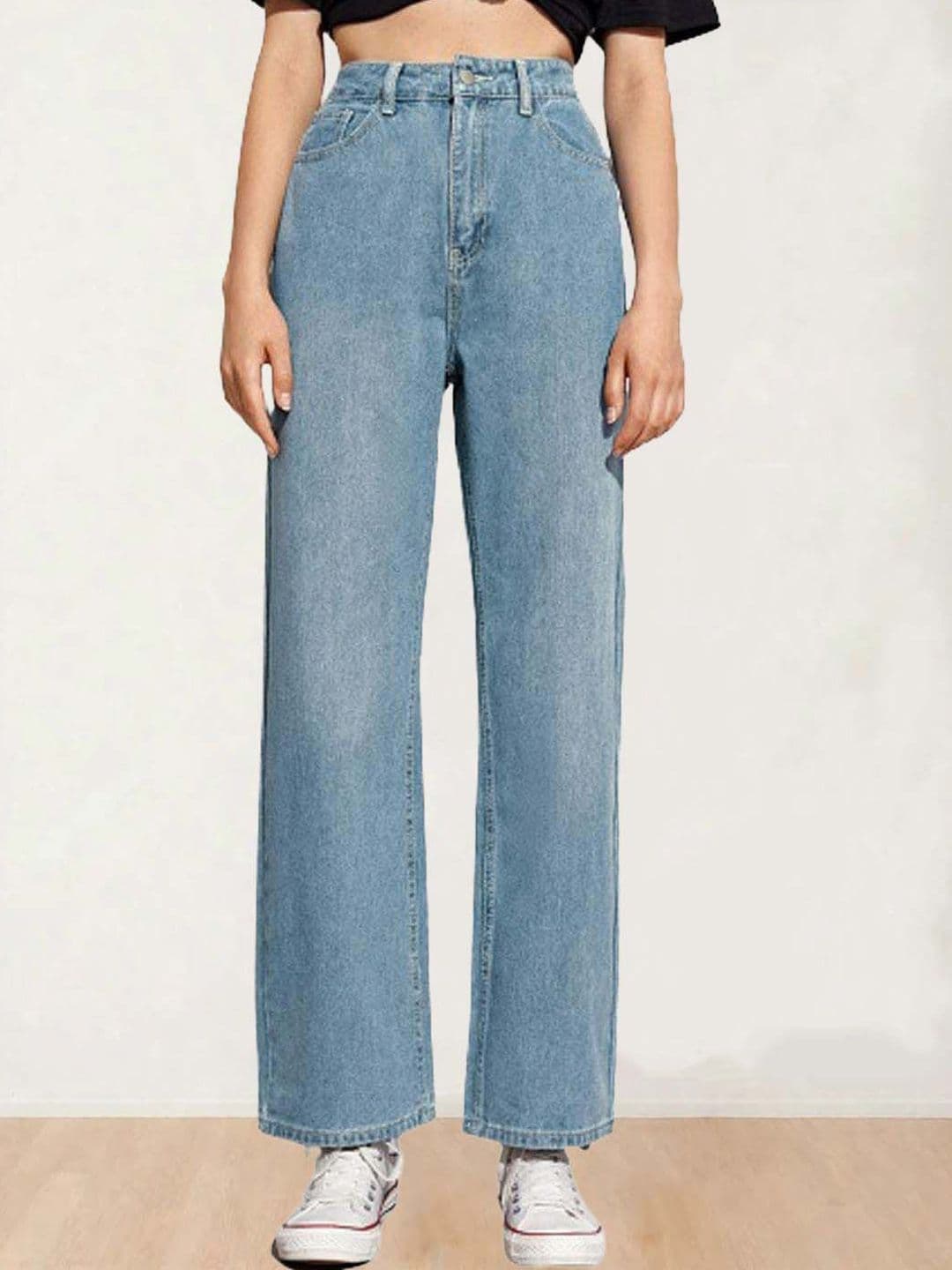 Kotty Women Straight Fit High-Rise Stretchable Jeans - view 1