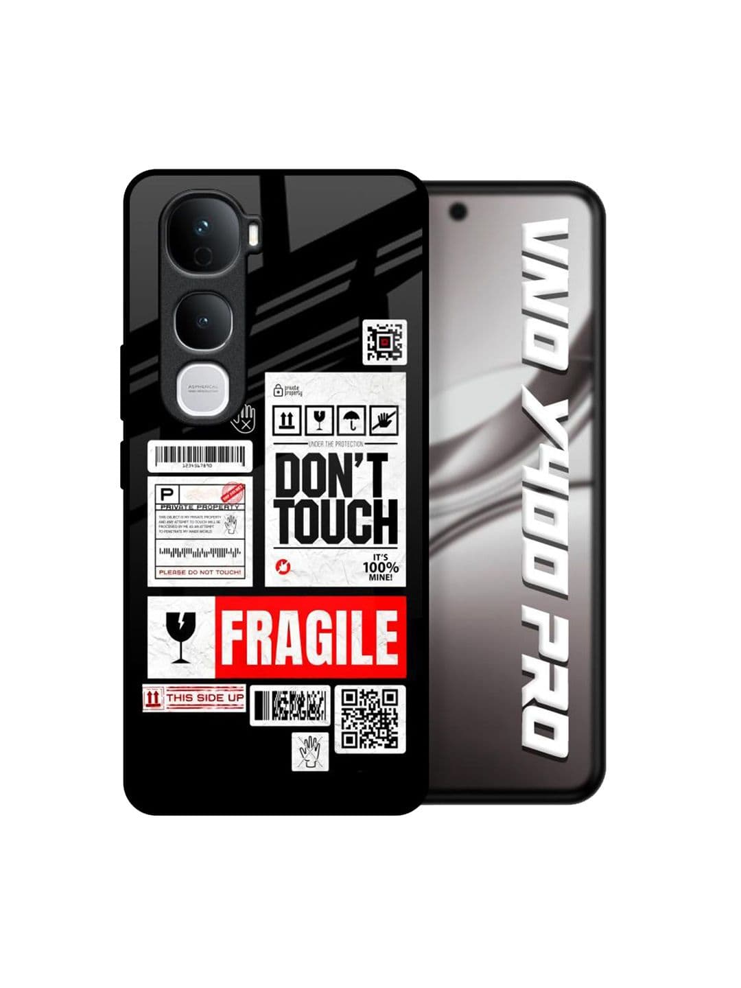 QRIOH Quirky Printed Vivo Y400 Pro 5G Back Case Mobile Accessories