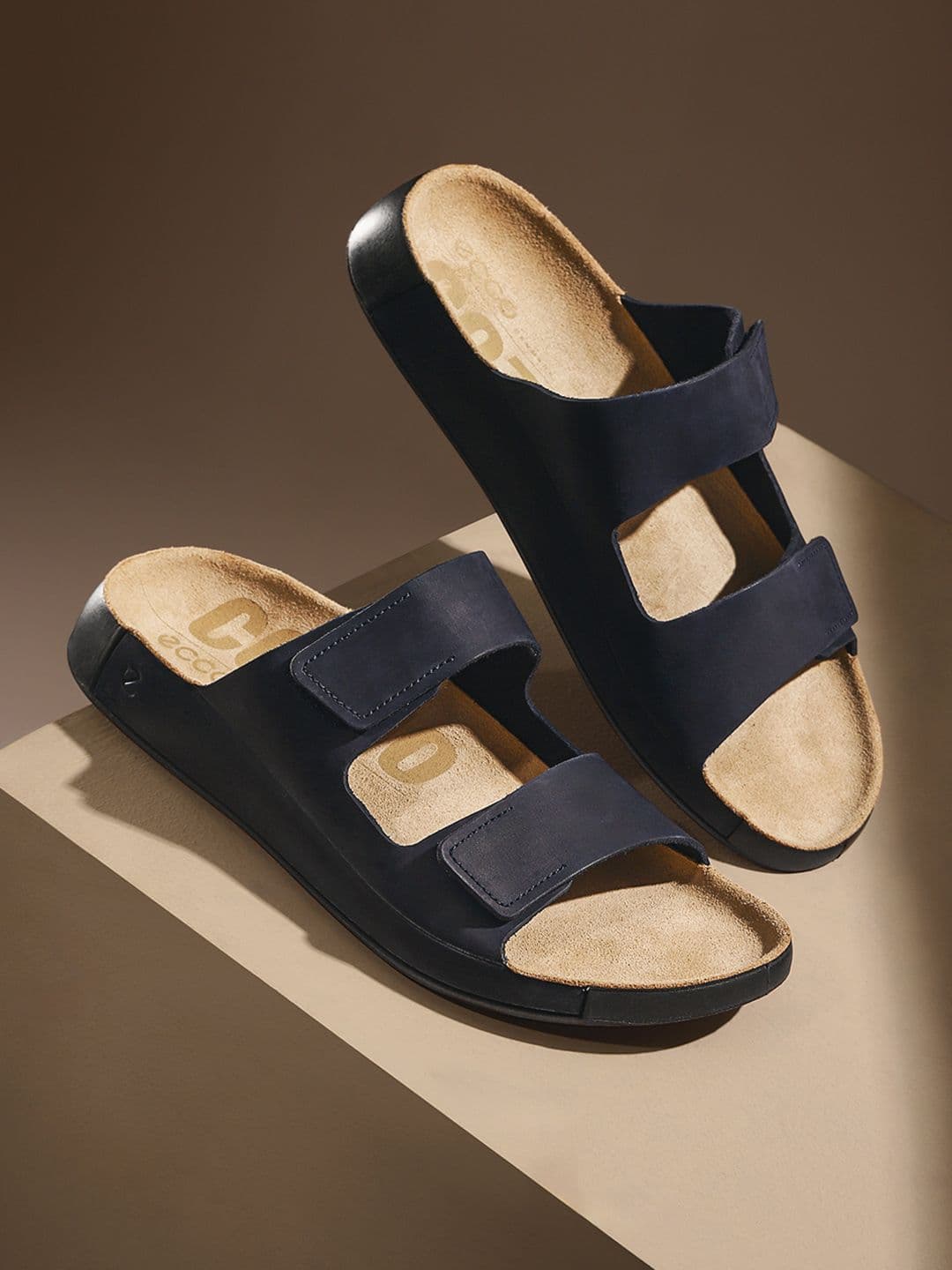 ECCO Men Leather Comfort Sandals - view 1