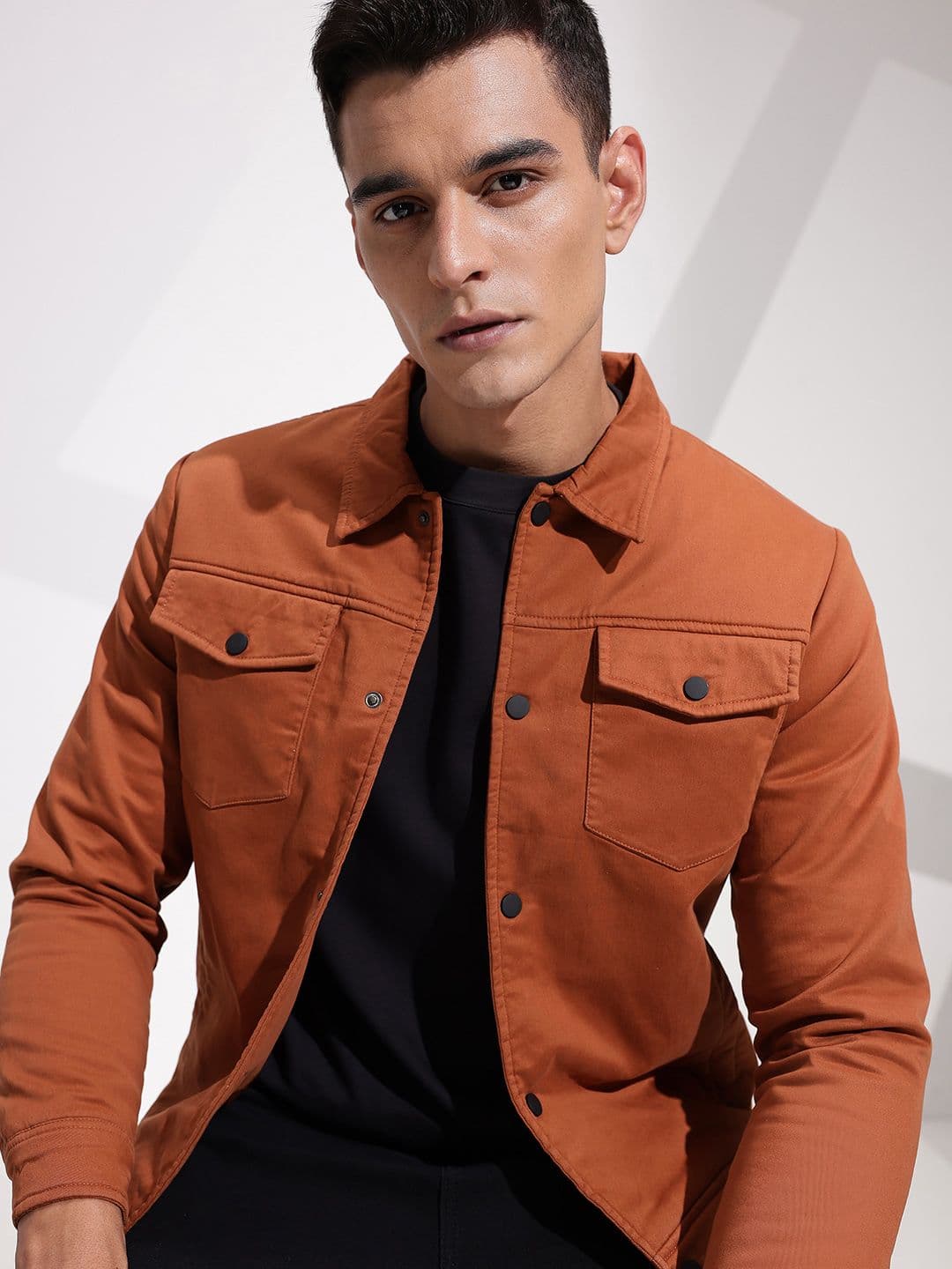 INVICTUS Lightweight Spread Collar Tailored Jacket - view 1