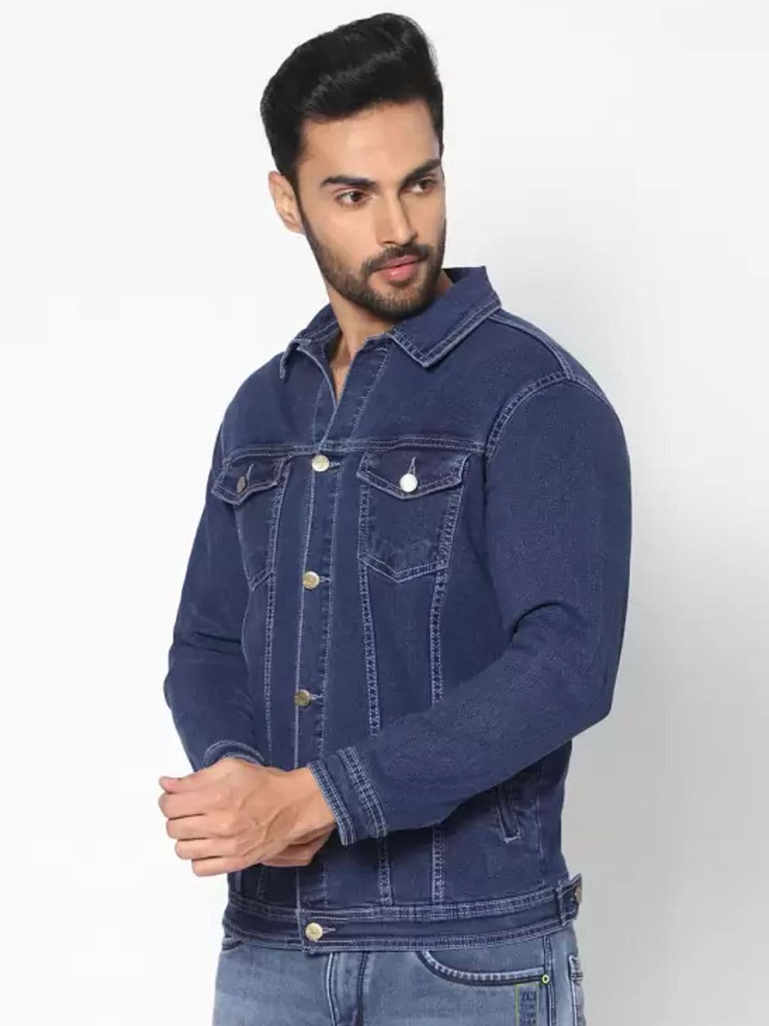 MaverIQ Regular Fit Denim Jacket - view 1