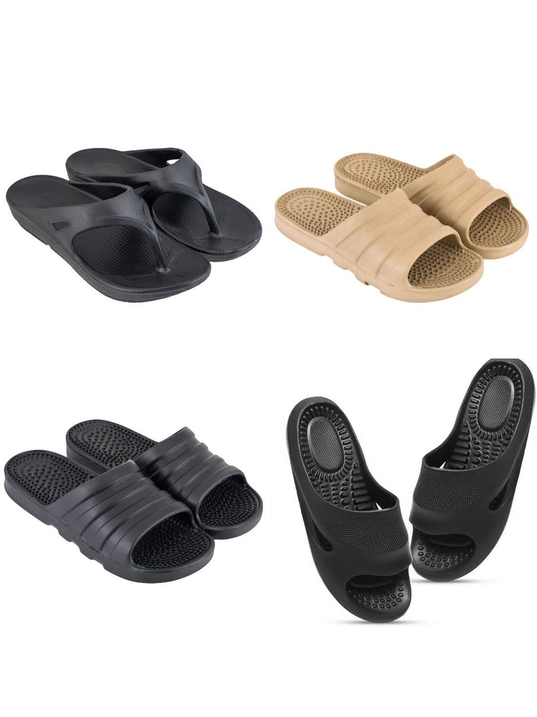 Feel alive Set Of 4 Ultra-Comfortable Lightweight Sliders - view 1