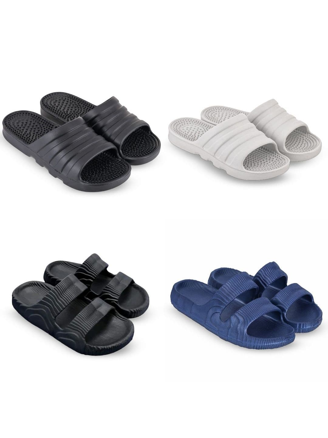 Feel alive Set of 4 Ultra-Comfortable Lightweight Sliders - view 1
