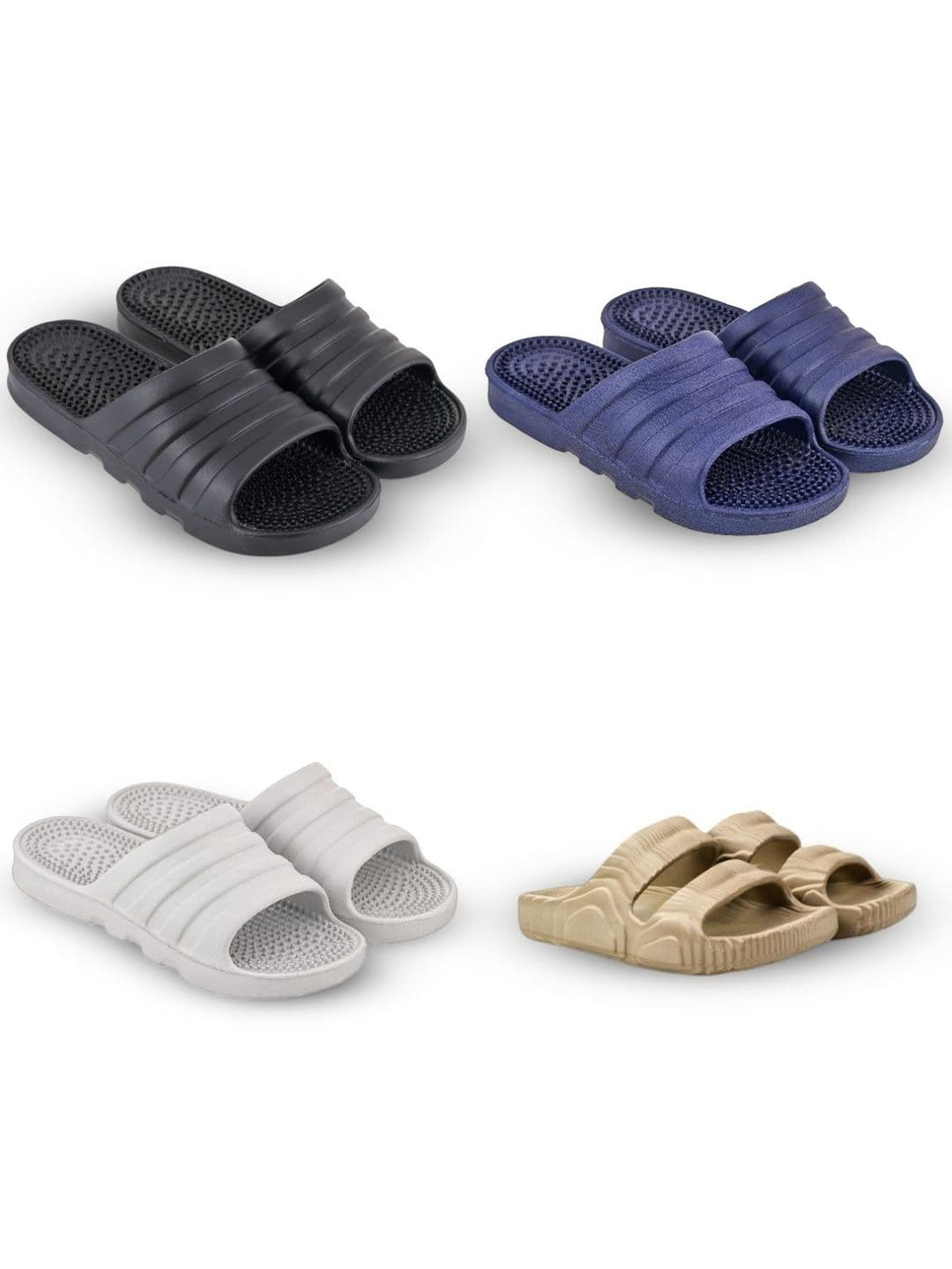 Feel alive Set of 4 Ultra-Comfortable Lightweight Sliders - view 1