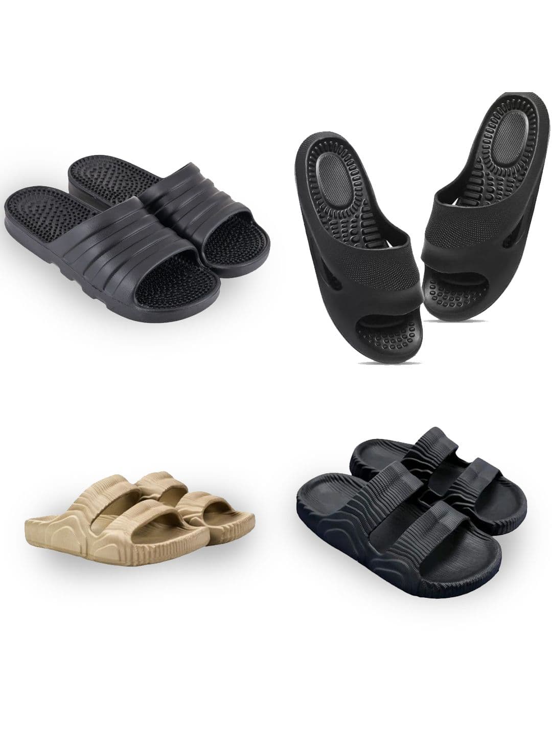 Feel alive Set Of 4 Ultra-Comfortable & Lightweight Sliders - view 1