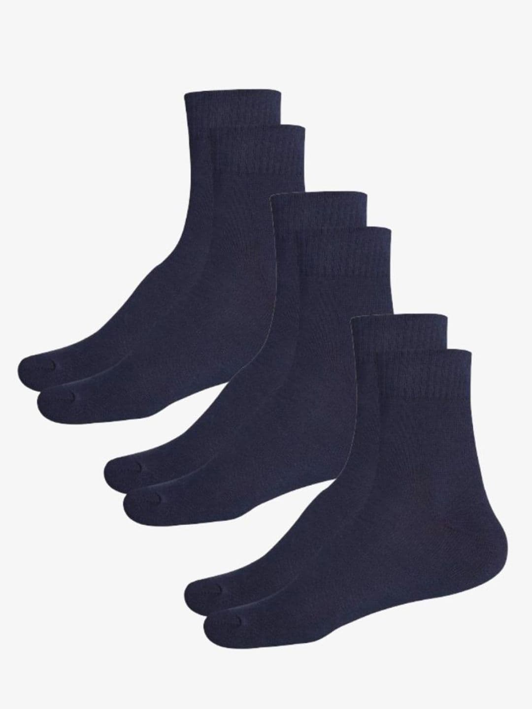 WYSE Men Pack Of 3 Ankle-Length Socks - view 1