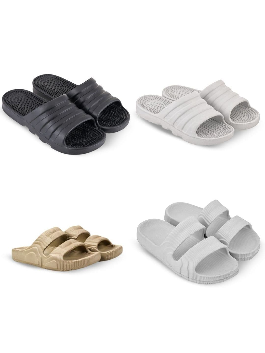 Feel alive Set Of 4 Ultra-Comfortable Sliders - view 1