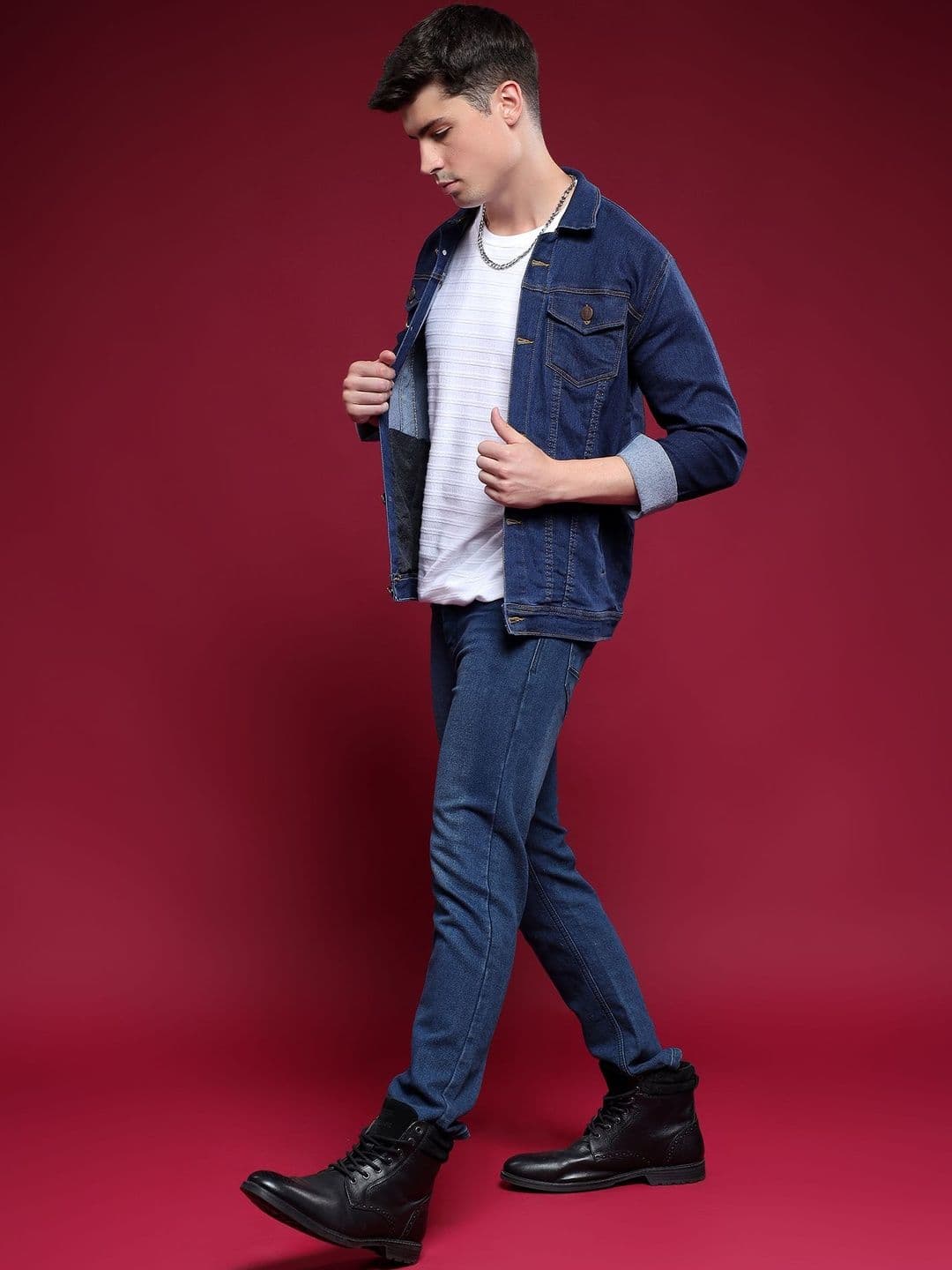 Mevan Men Regular Fit Denim Jacket - view 1
