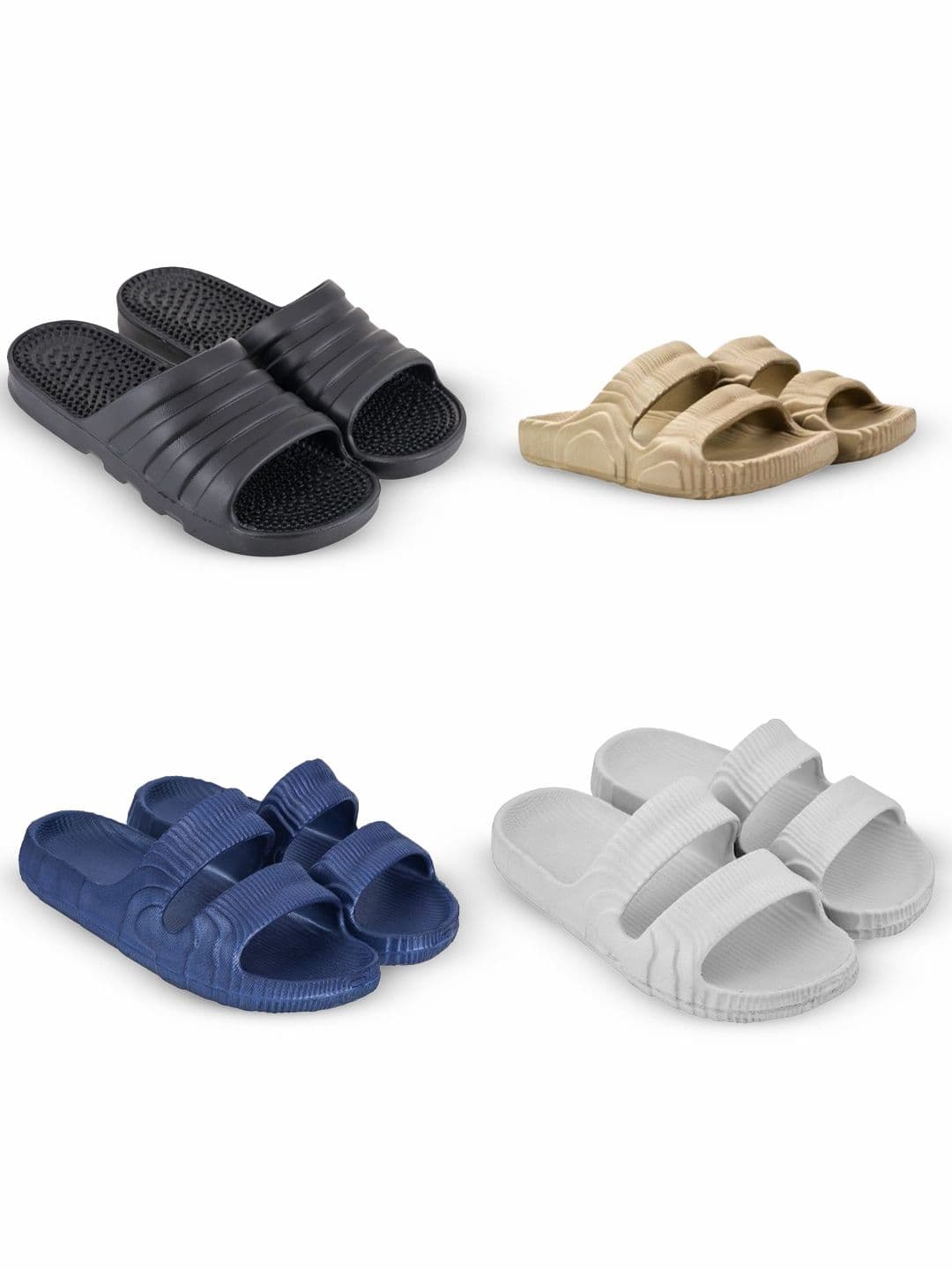 Feel alive Set Of 4 Ultra-Comfortable Sliders - view 1