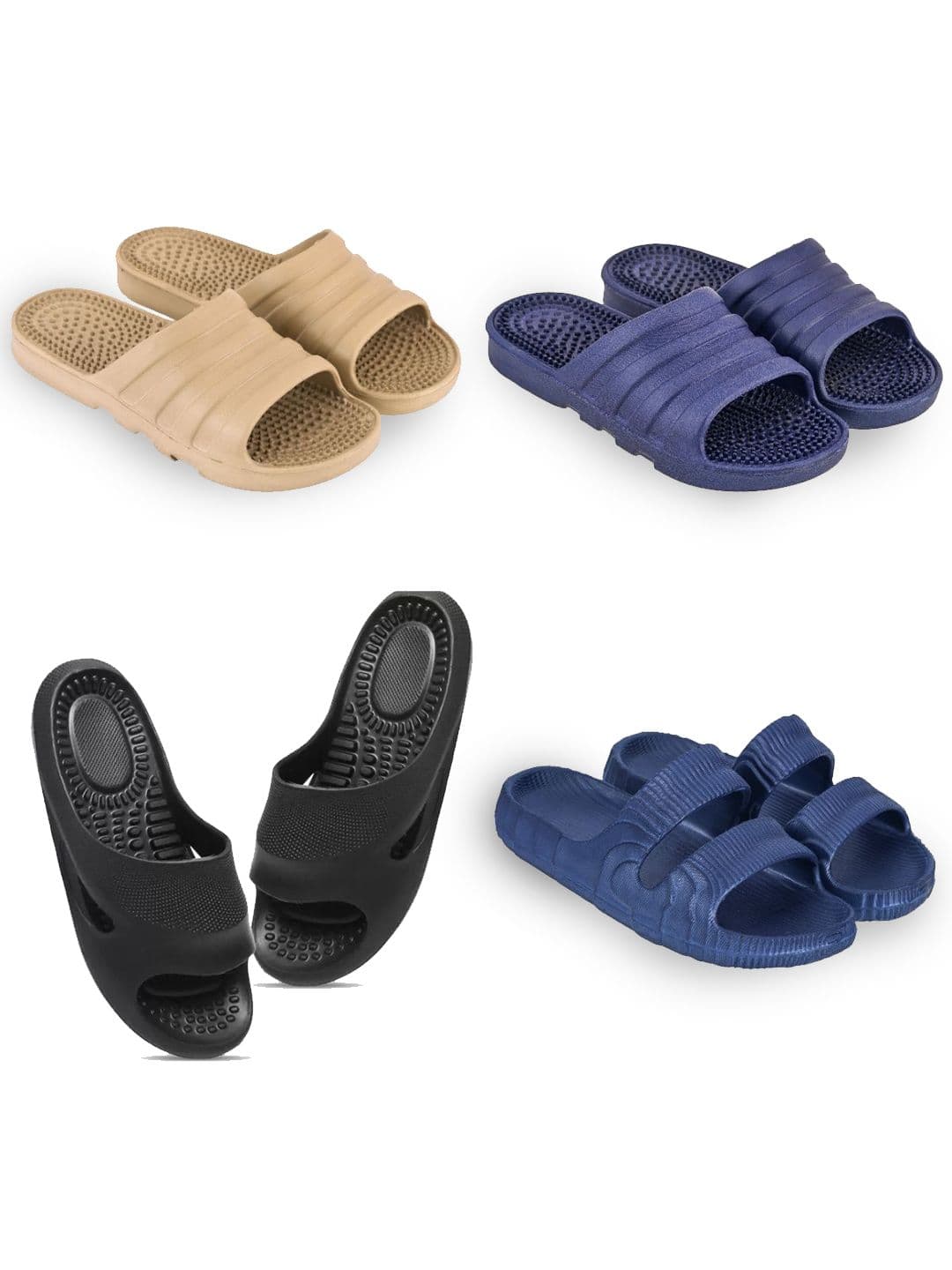 Feel alive Set Of 4 Ultra-Comfortable & Lightweight Sliders - view 1