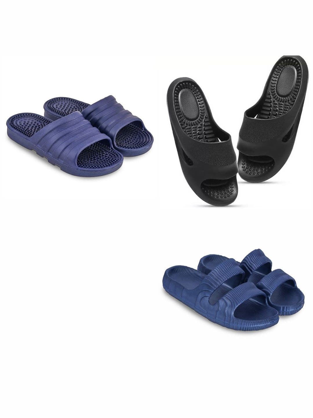 Feel alive Set Of 4 Ultra-Comfortable Lightweight Thong Flip-Flops - view 1
